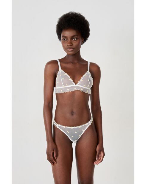 Pittige gele fruitige tanga