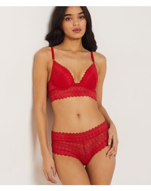 Shorty Gravure rouge