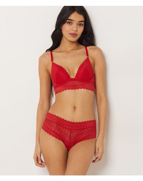 Shorty Gravure rouge