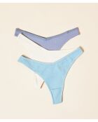 Set mit 3 mehrfarbigen John Tangas