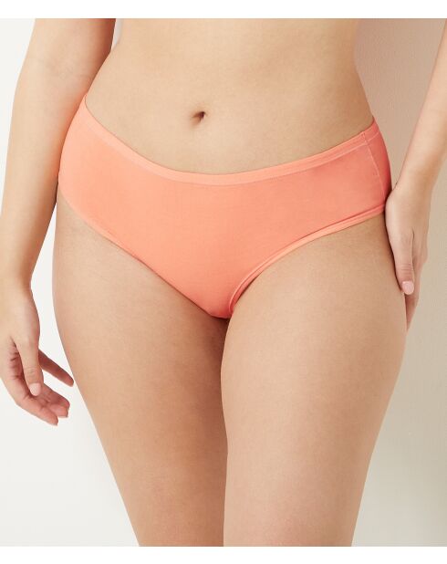 Shorty van koraalkleurig katoen 360