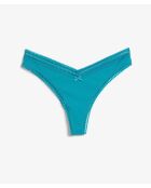 Turquoise Power Tanga
