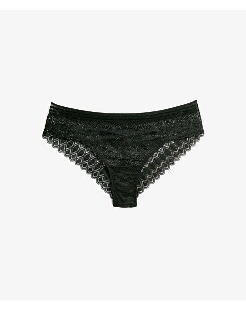 Shorty zwarte gravure