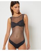 Body une pièce sans armatures Delice noir