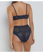 Marineblauer Slip Flexi Lace