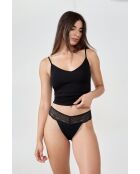 Idole Cdr Menstruationshöschen, schwarz