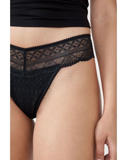 Idole Cdr Menstruationshöschen, schwarz