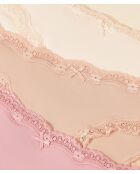 Set van 3 roze Jim-slipjes