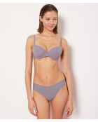 Antracietkleurige Pure Fit-slip