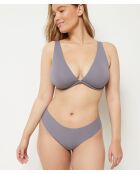 Antracietkleurige Pure Fit-slip