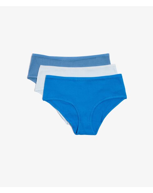 Confezione da 3 pantaloncini John multicolori