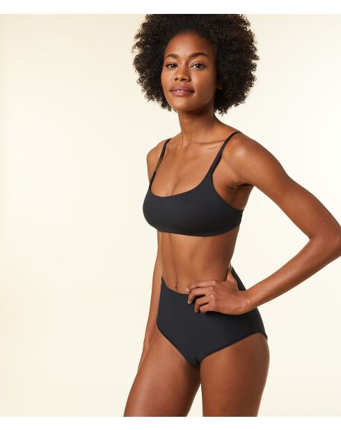 Perfect zwart slipje van katoen