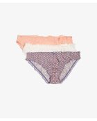 Set mit 3 Höschen Bina Wash Blaue Aprikose