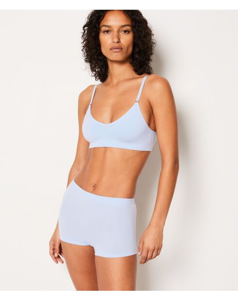 Himmelblauer Mandel-Shorty