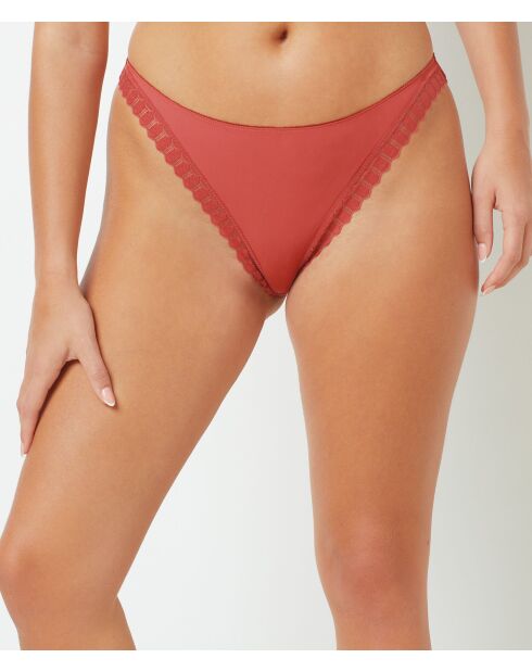 Culotte Diamant terracotta