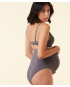 Braguitas de maternidad Anthracite Bump