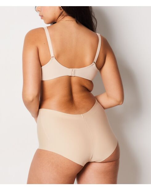 Braguita de lino Deep V Back Control