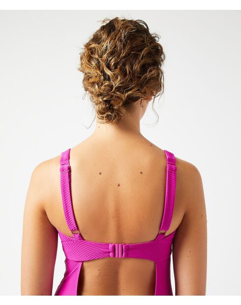 Vahine Post Op fushia romper uit één stuk zonder beugel