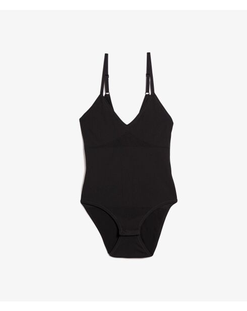 Body intero nero senza ferretto Power Byetam