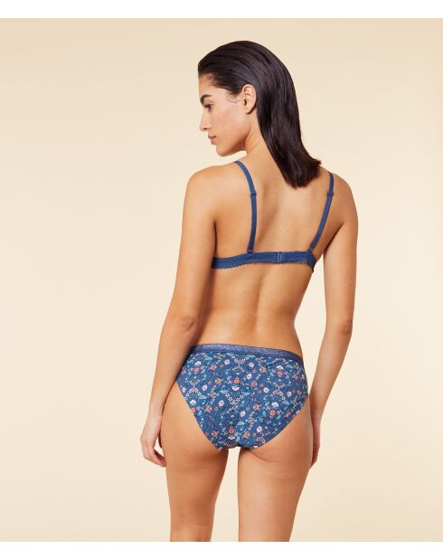 Slip blu Aya Print