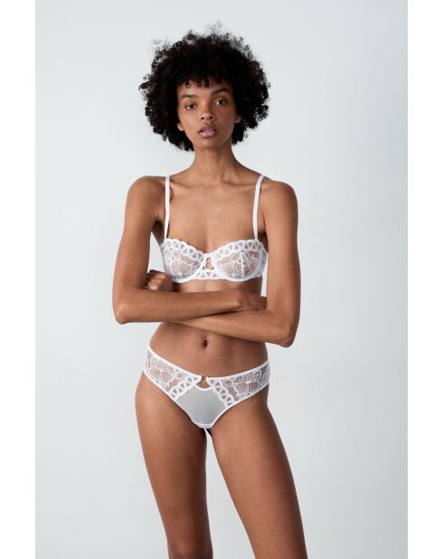 Shorty Patchouli écru