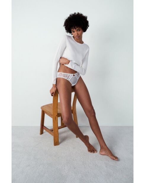 Shorty Patchouli écru