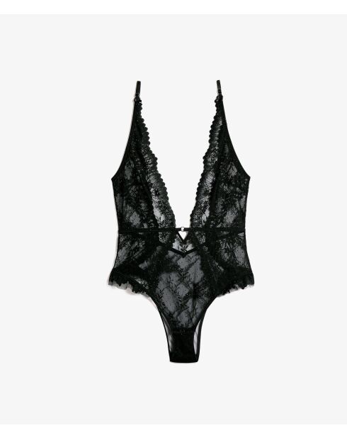 Body intero nero senza ferretto Instant S24