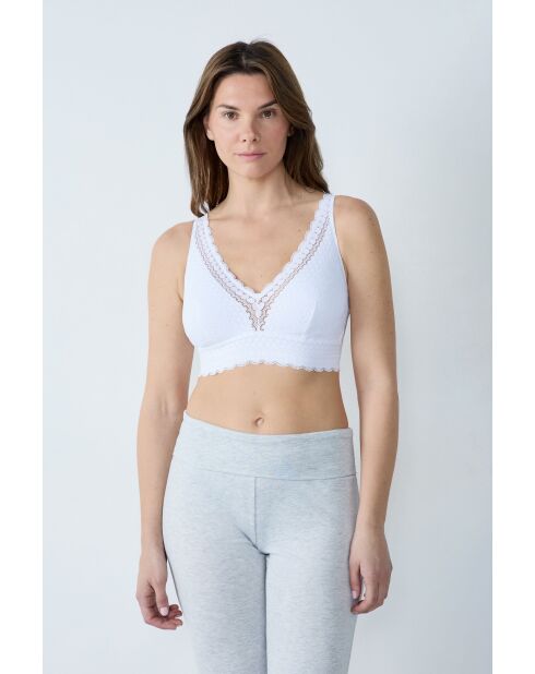 Cherie Cherie Post Op weißer BH ohne Bügel