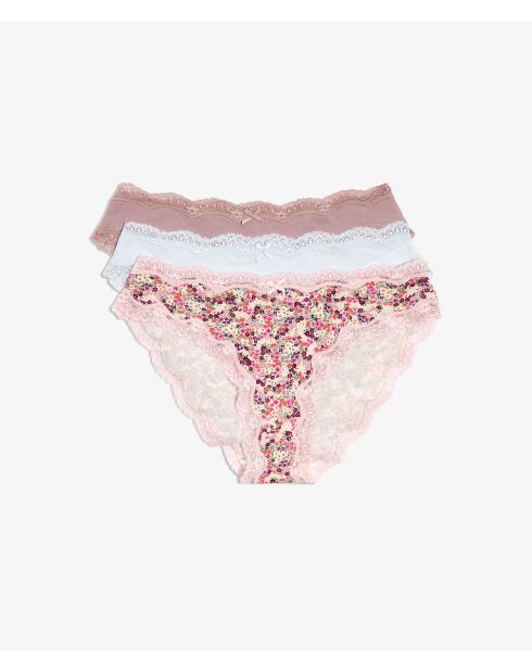 Set di 3 slip Jimma Ballerina multicolore