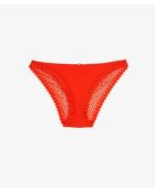 Mutandine arancioni con diamanti