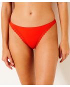 Mutandine arancioni con diamanti