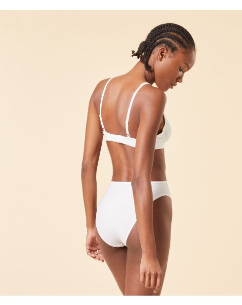 Perfect ecru katoenen slipje