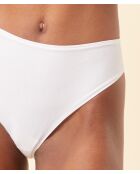 Perfect ecru katoenen slipje