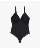 Everyday Control zwarte bodysuit uit één stuk zonder beugel