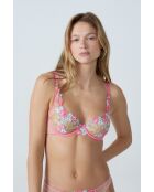 Reggiseno con ferretto Douffeur blu azzurro