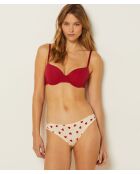 Set di 4 mutandine rosse Selma Red