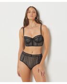 Zwart slipje voor gasten