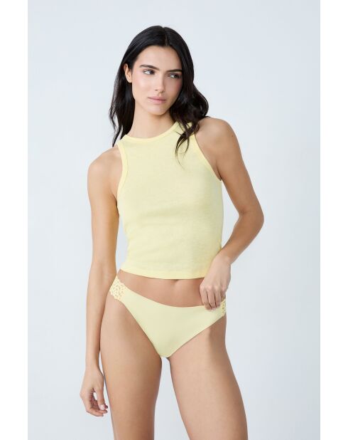 Braguita Wish de color amarillo pálido