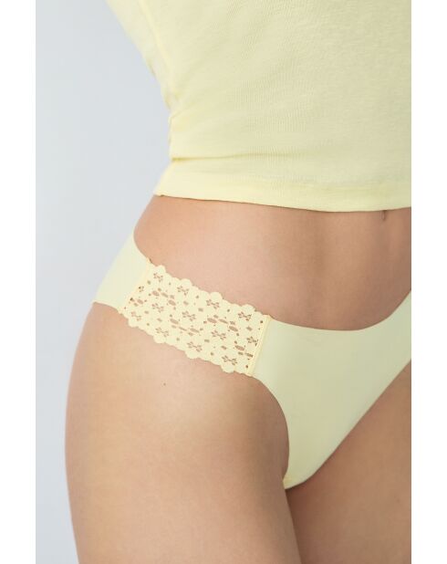 Braguita Wish de color amarillo pálido