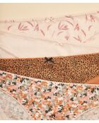 Set de 4 braguitas de terracota Mila