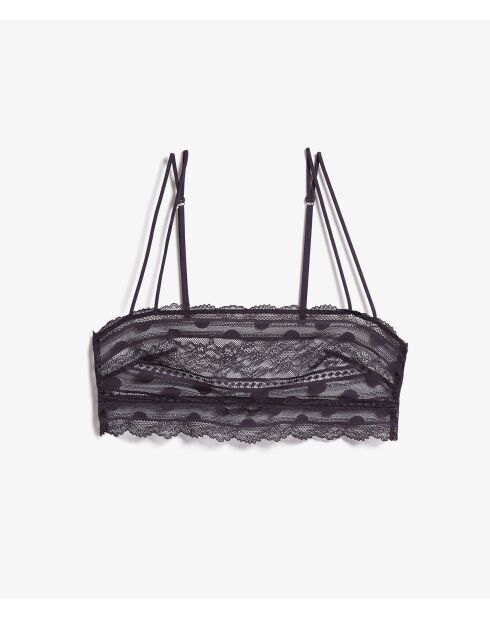 Soutien-gorge sans armatures Arty myrtille