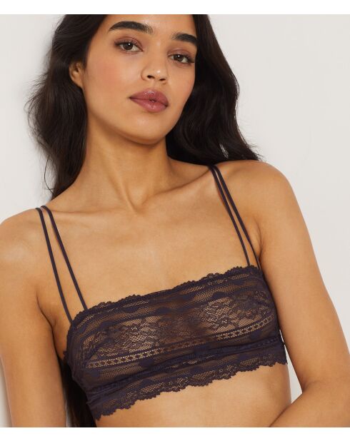 Soutien-gorge sans armatures Arty myrtille