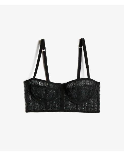 Schwarzer Bügel-BH Nr. 9 Guest