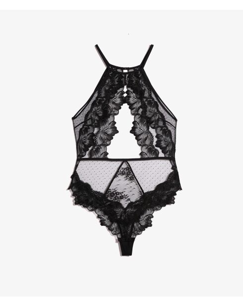 Rendez Vous zwarte romper uit één stuk zonder beugel