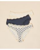Set di 3 mutandine marine Lilada