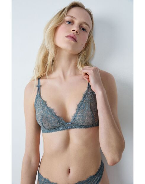 Reggiseno con ferretto verde Brillance