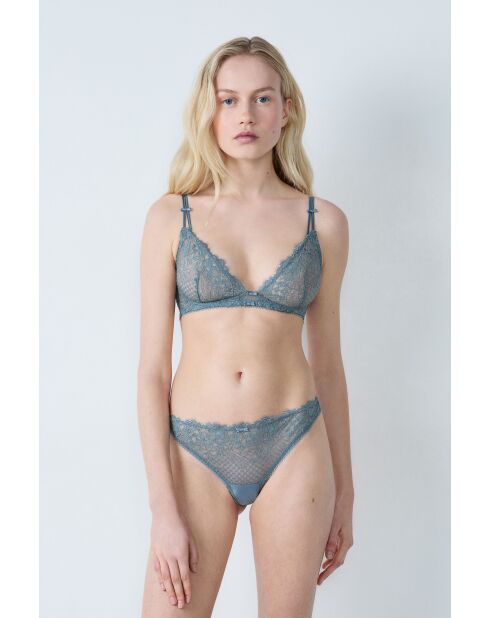 Reggiseno con ferretto verde Brillance