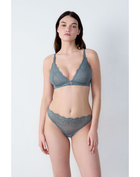 Reggiseno con ferretto verde Brillance