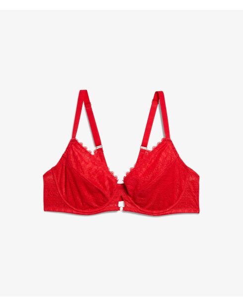 Soutien-gorge Minimizer avec armatures Gravure rouge