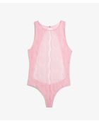 Body sin aros de una sola pieza Aria rosa empolvado